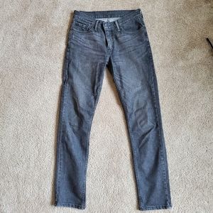 Washed Grey Levi's 511 Jeans